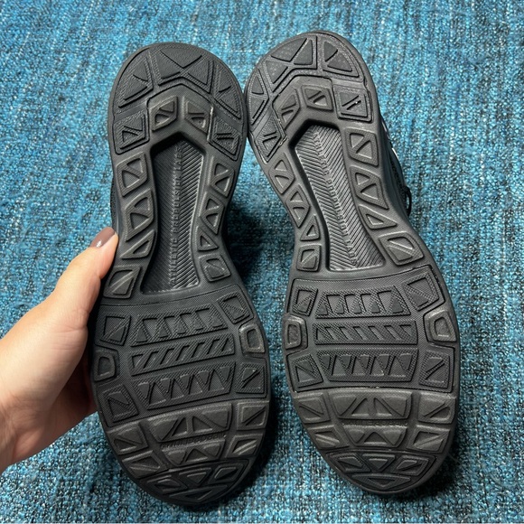 APL Techloom Tracer Running Shoes in Black White Tie Dye - Picture 8 of 9